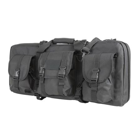 VISM Deluxe AR and AK Pistol Sub Gun Case 28 inLx13 inH-Grey CVCPD2962U-28